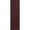 Ekena Millwork True Fit PVC Two Equal Panel Farmhouse Fixed Mount Shutters w/ Z-Bar, Wine Red , 18W x 32H, PR TFP102FH18X032WR - alternate 14
